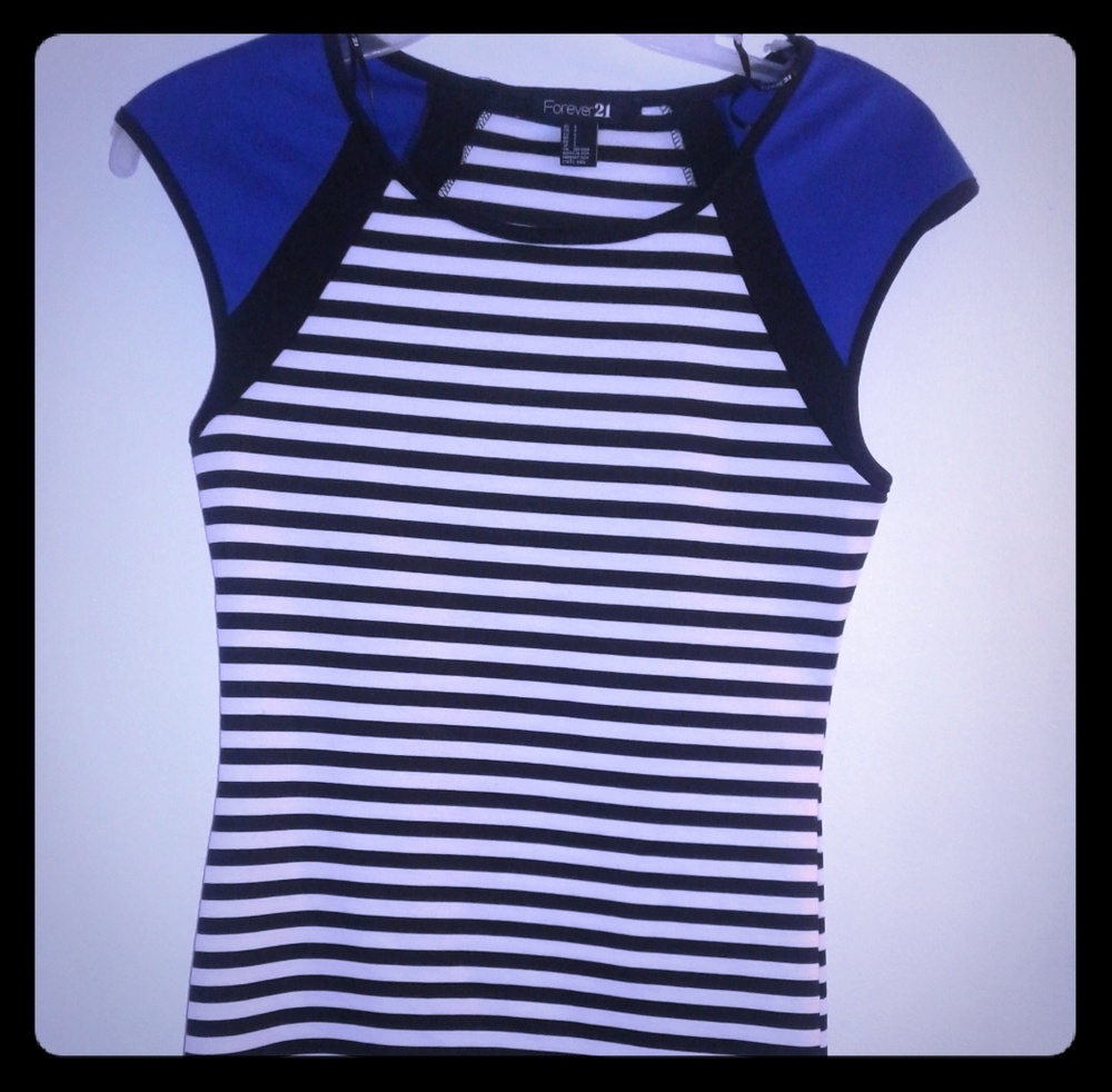 Forever 21 Bodycon Stripped Dress